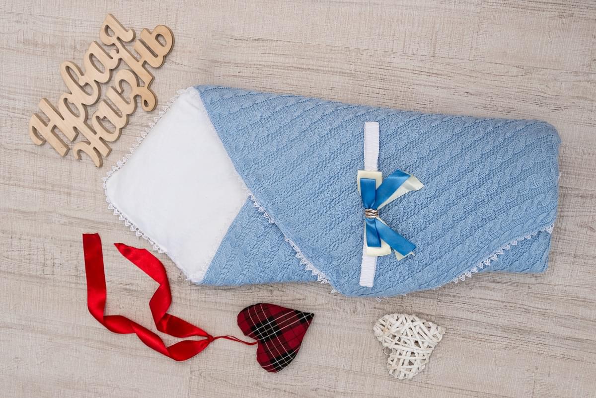 Envelope blanket knit + terry